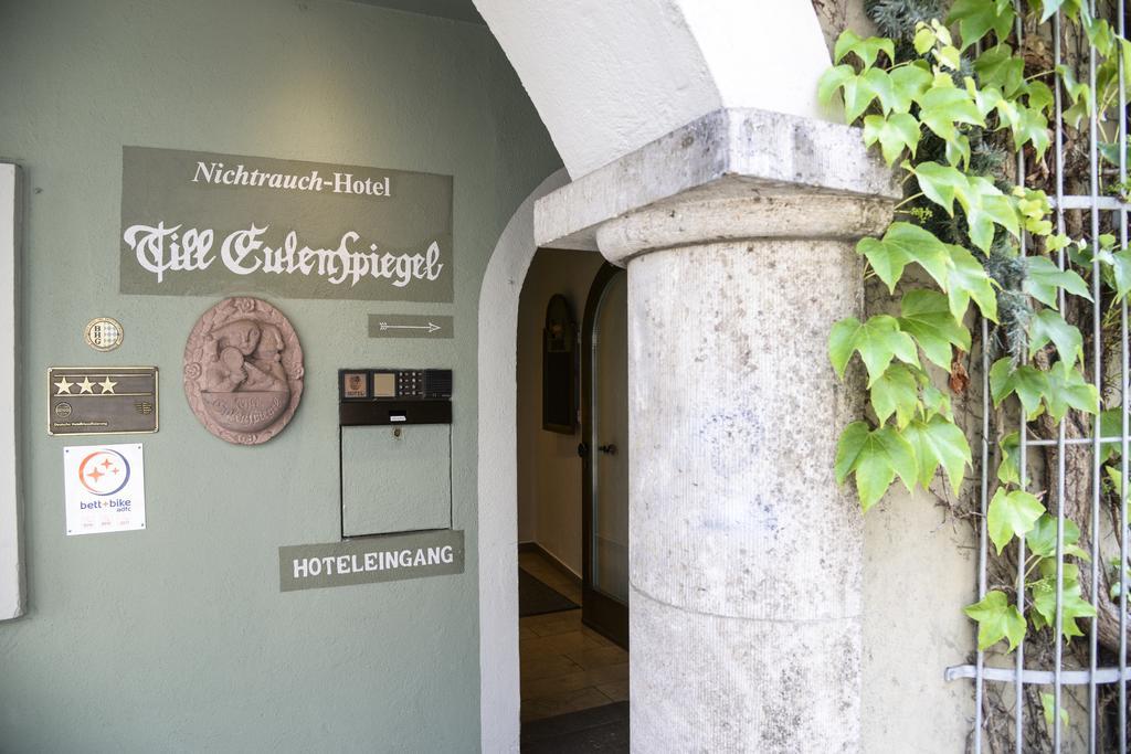 Hotel Till Eulenspiegel - Nichtrauchhotel - Garni Würzburg Esterno foto